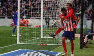 Jornada 24 | Atleti - Athletic | Diego Costa y Griezmann