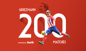 Griezmann 200 partidos ENG