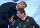 Fernando Torres y Miguel Ángel Gil Marín, durante la conferencia Globe Soccer