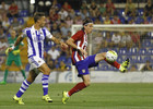 Partido amistoso Atlético de Madrid - Real Sociedad. El partido supuso el segundo estreno de Filipe Luis como rojiblanco