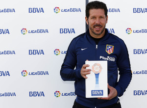 temp. 2015-2016 | Simeone Premio La Liga mejor entrenador mes noviembre