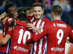 temporada 15/16. Partido Atlético Reus Copa del Rey. Thomas celebrando su gol