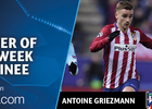 Griezmann, nominado como Jugador de la Semana en la Champions League Inglés