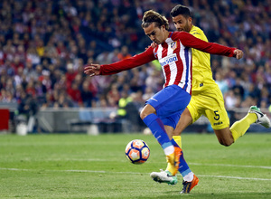 Temporada 16/17. Atlético de Madrid-Villarreal. Griezmann