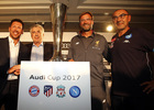 Temporada 2017-18. Presentación de la Audi Cup. Simeone