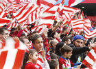 Temp 17/18 | Atlético de Madrid - Levante | Jornada 32 | 15-04-18 | Banderas, afición