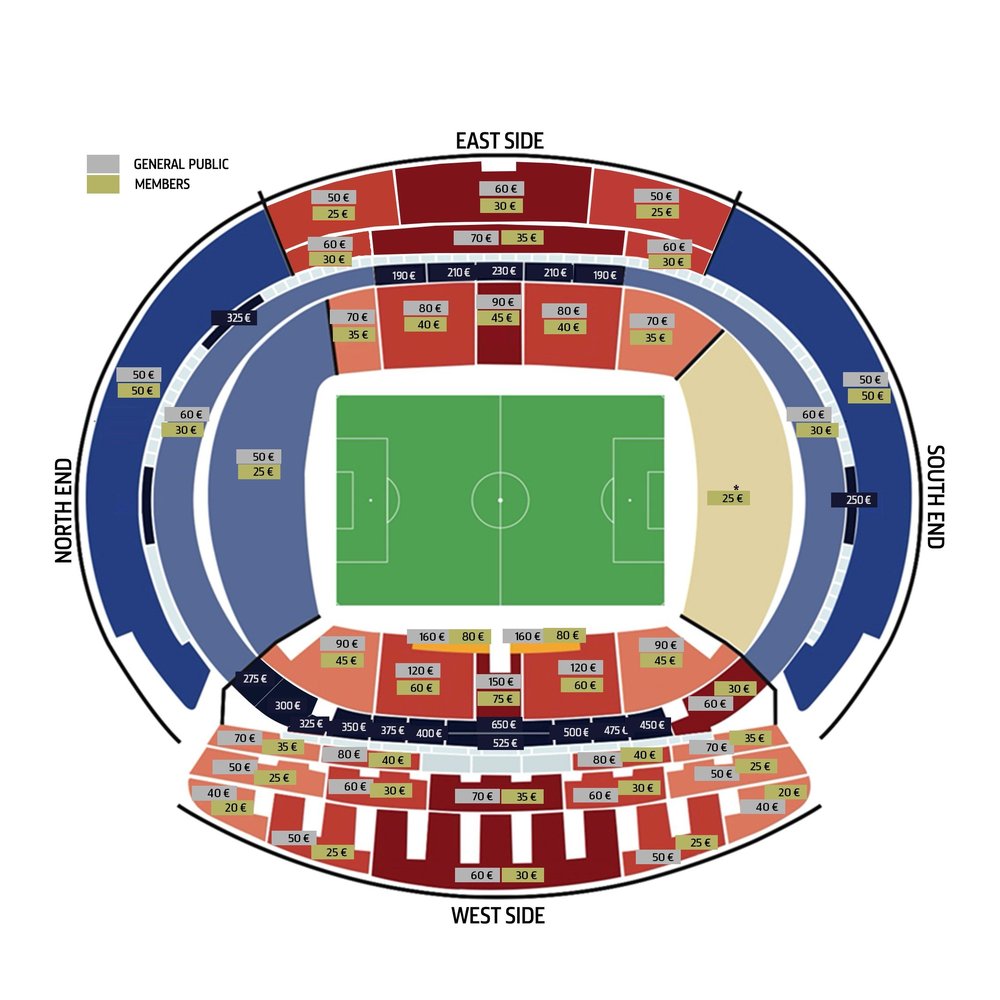 Tickets Atlético de Madrid - Feyenoord | 2023/10/04 UEFA Champions ...