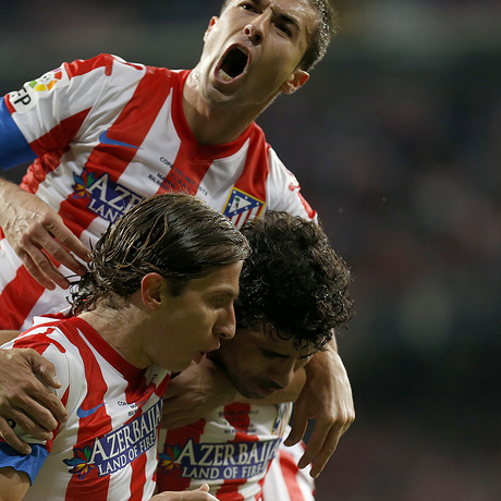 Atlético de Madrid bandera grande Aúpa Atleti