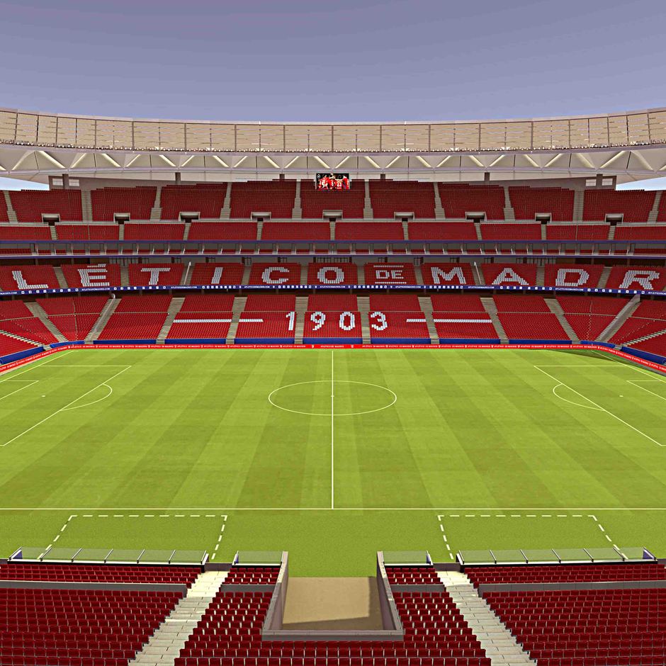 Club Atletico De Madrid Web Oficial This Is How The Spectacular Stands Of The Wanda Metropolitano Will Look Like