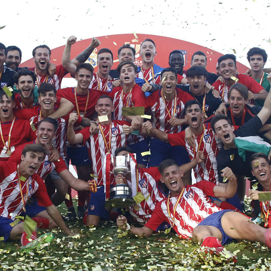 Copa del Rey champions! Club Atlético de Madrid · Web oficial