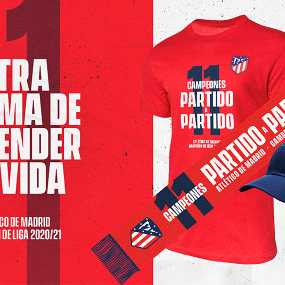 Get LaLiga champion products now! - Club Atlético de Madrid · Web