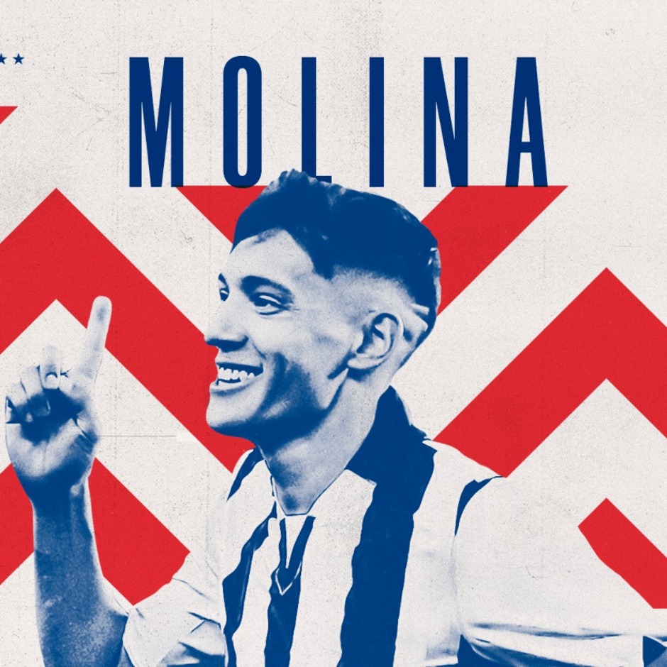 Atletico Madrid sign Argentina full back Molina from Udinese