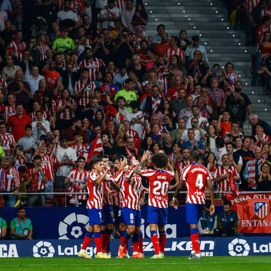 LaLiga game at the Cívitas Metropolitano Club Atlético de Madrid