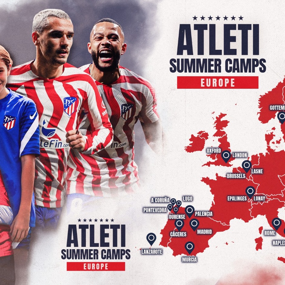 Join our summer camps in Spain and Europe! - Club Atlético de
