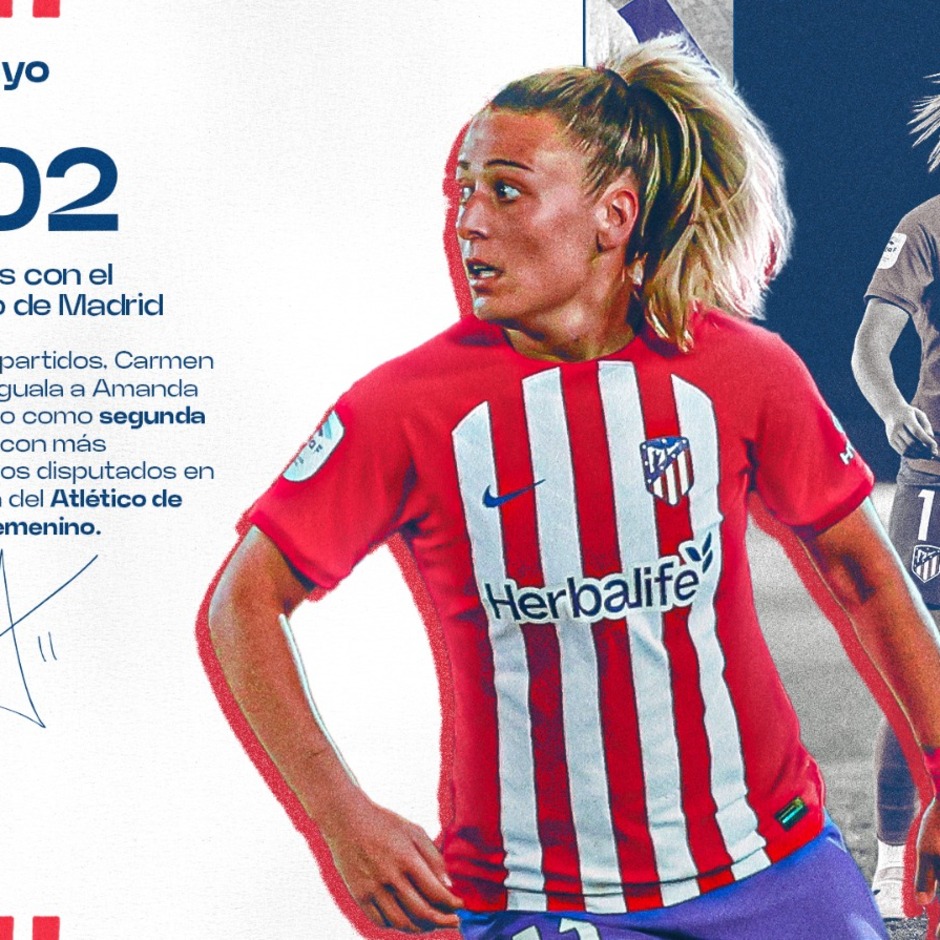 Menayo levels with Amanda Sampedro as Atlético de Madrid