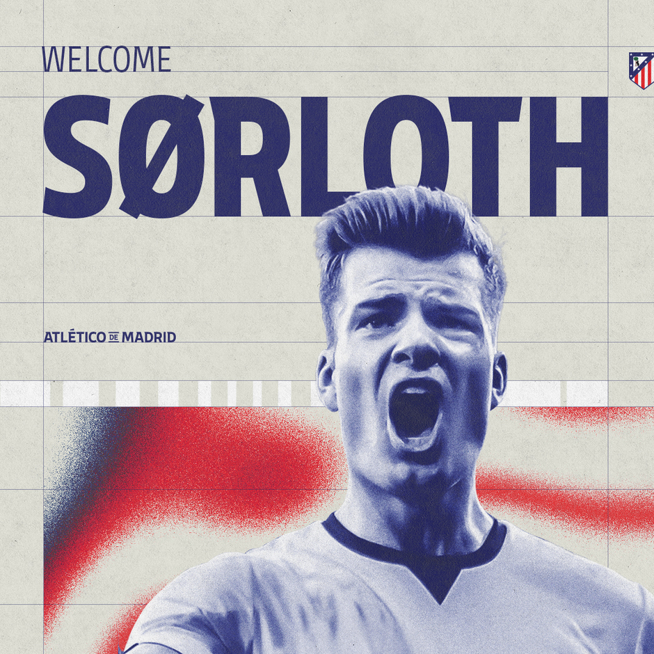 Club Atlético de Madrid - Welcome, Alexander Sørloth!