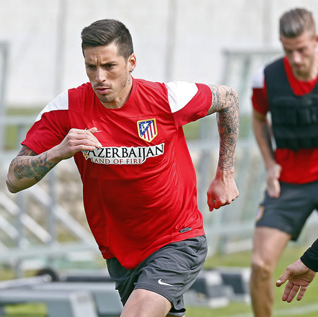 Club Atletico De Madrid Morning Training Session In Two Groups