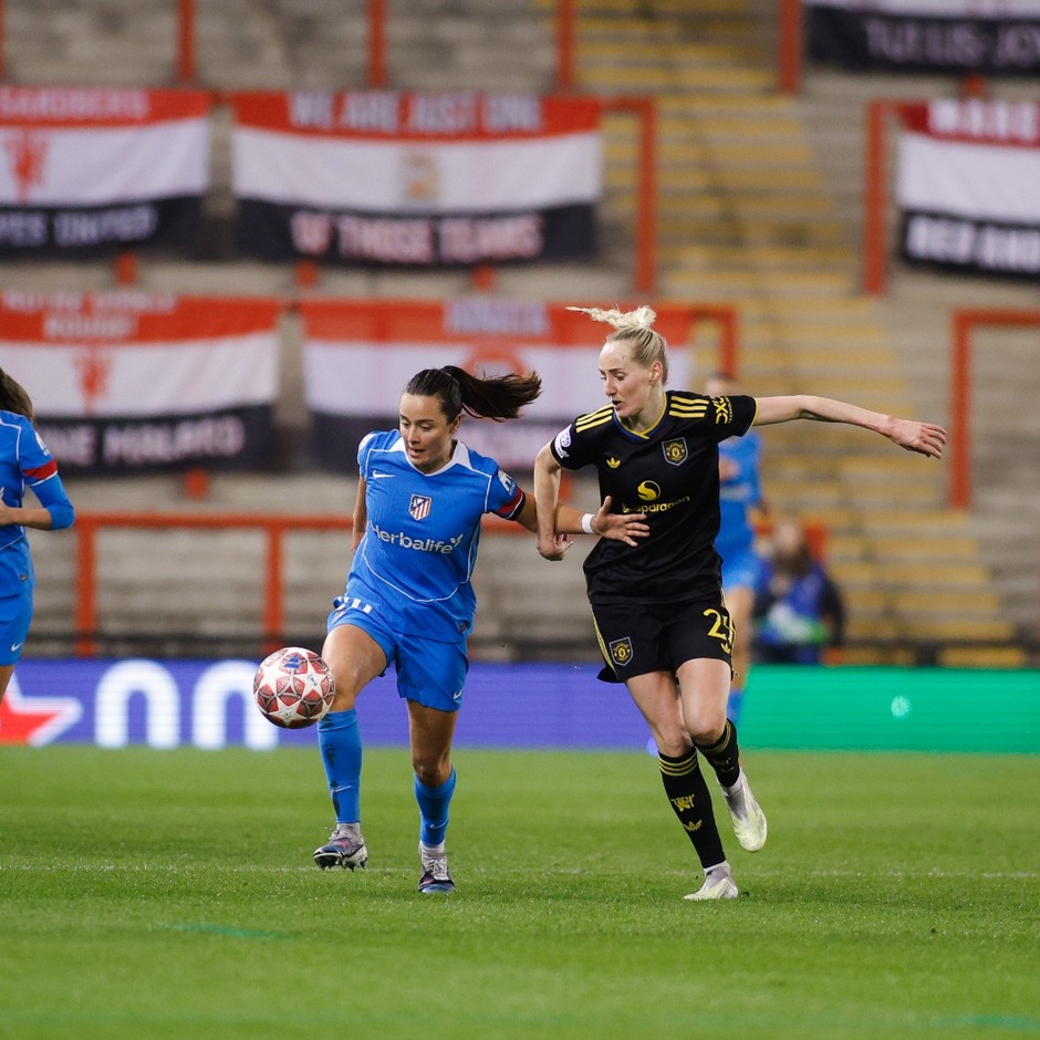 Defeat against United eliminates Atlético de Madrid Femenino from