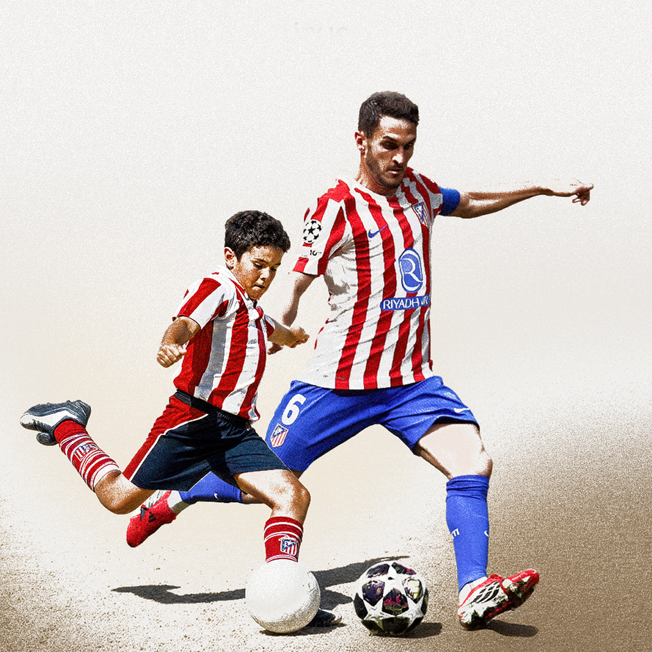 Koke will continue wearing the Atlético de Madrid colours next season 