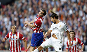Final Champions League 2014. Real Madrid - Atlético de Madrid. Gol de Godín.