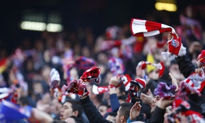 Afición en el Vicente Calderón