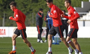 Temporada 2015-2016.Entrenamiento en la ciudad deportiva de Majadahonda 20-11-2015.