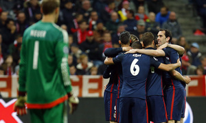 Temp. 2015-2016 | Bayern - Atlético de Madrid | Celebración