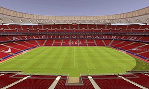 Wanda Metropolitano. Asiento con Atlético de Madrid