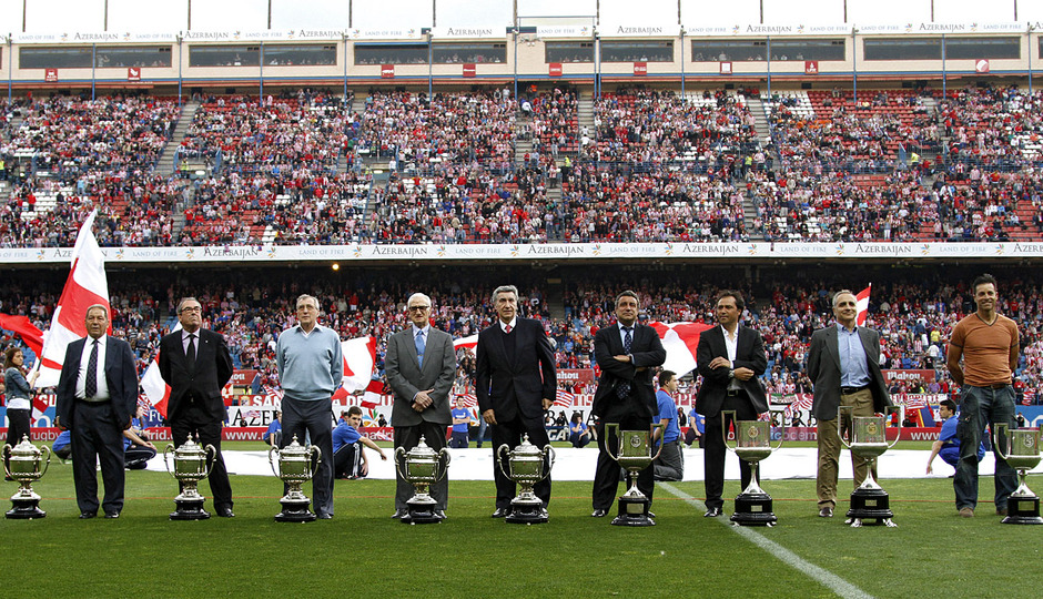 Ofrecimiento a la afición de la Copa del Rey 2013