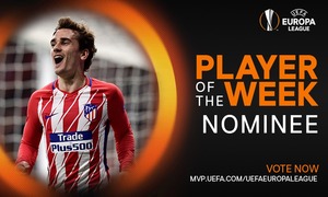 Griezmann jugador de la semana UEL