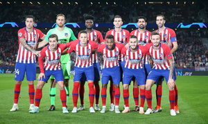 Temporada 2018-2019 | Atlético de Madrid - Brujas | Once