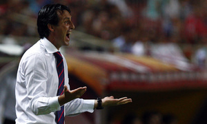 Temporada 13/14 Sevilla-Atlético de Madrid Emery durante el partido