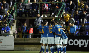 Temporada 18/19 | Sant Andreu - Atleti | Copa del Rey | Celebración gol Gelson