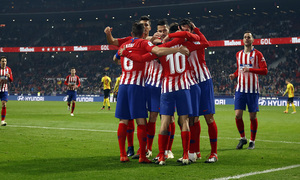 Temporada 18/19 | Atleti - Sant Andreu | celebración gol Correa