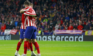Temp. 19-20 | Atlético de Madrid - Lokomotiv | Celebración