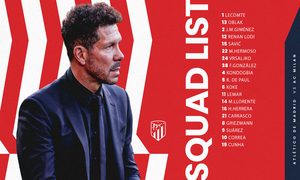 Squad list Milan