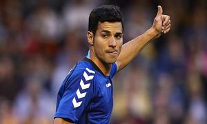 Temporada 2013/14. .Javi Guerra, delantero del Valladolid