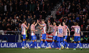 Temp. 2025/26 | Atlético de Madrid-Oviedo | Piña celebración 5