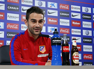 temporada 13/14. rueda de prensa de Adrián en la ciudad deportiva de Majadahonda