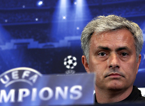 Temporada 13/14. Mourinho en sala de prensa. FOTO: A.Marín