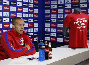 temporada 13/14. rueda de prensa de Miranda en Majadahonda