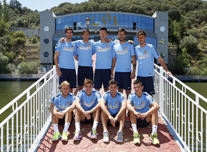 Temporada 14-15. 9 canteranos en la pretemporada 2014-2015. Foto: Ángel Gutiérrez