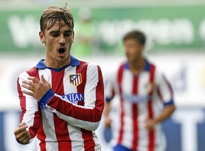 Pretemporada 2014-15. Wolfsburgo - Atlético de Madrid. Gran debut del francés Antoine Griezmann.