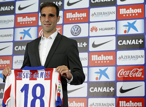 temporada 14/15 . Presentacion Gámez . Estadio Vicente Calderón.