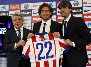 temporada 14/15 . Presentacion Cerci. Estadio Vicente Calderón