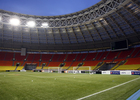 Vista de una de las gradas del estadio olímpico de Luzhnikí, en Moscú