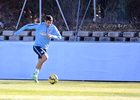 temporada 14/15. Entrenamiento en la ciudad deportiva de Majadahonda. Cani tocando balón durante el entrenamiento