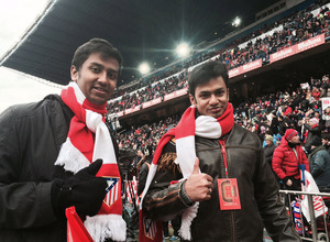 Dhananjay Yadav, en el Vicente Calderón