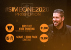 Noticia promoción Simeone. Inglés
