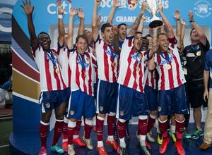 El Atlético de Madrid se proclamó campeón del torneo HKFC Soccer Evens